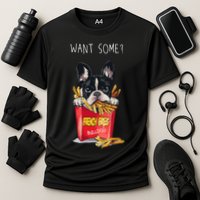 Want Some French Bulldog  Cooling Performance Crew T-Shirt