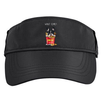 Want Some French Bulldog  Adult Drive Performance Visor