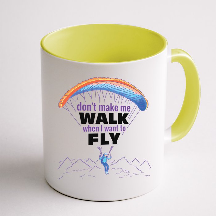 Want To Fly Paragliding Mug