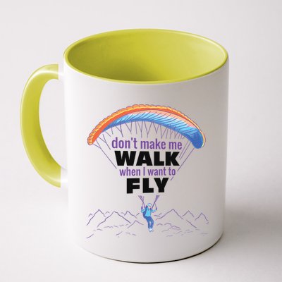 Want To Fly Paragliding Mug