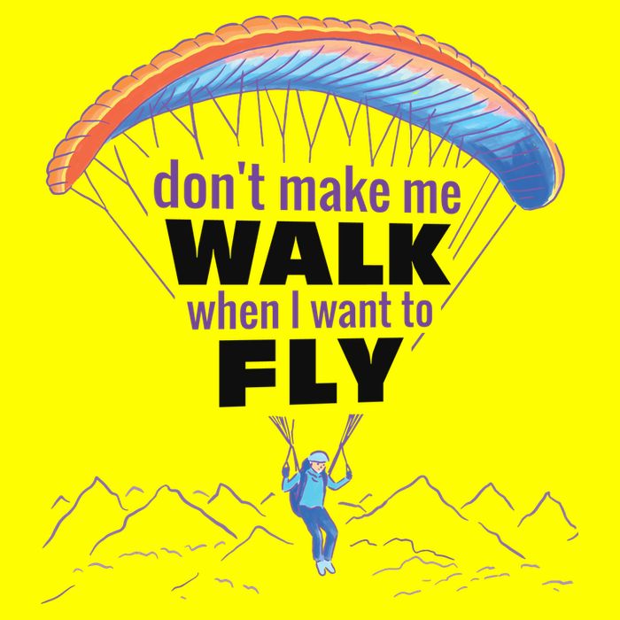 Want To Fly Paragliding Mug
