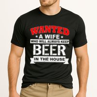Wanted A Wife Who Will Always Keep Beer Cooling Performance Crew T-Shirt