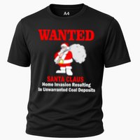 Wanted Santa Claus Home Invasion Cooling Performance Crew T-Shirt