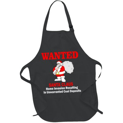 Wanted Santa Claus Home Invasion Apron