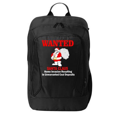 Wanted Santa Claus Home Invasion City Backpack