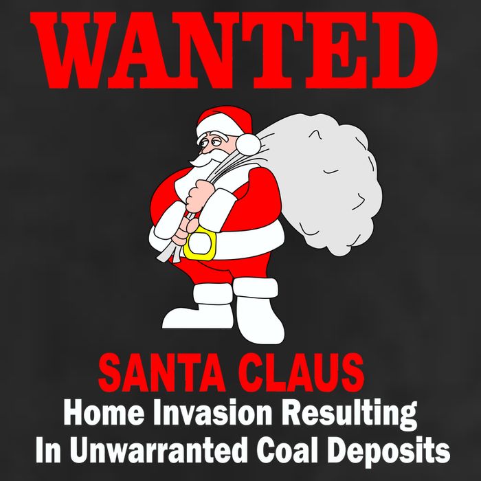 Wanted Santa Claus Home Invasion Adult Drive Performance Visor