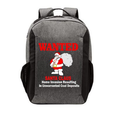 Wanted Santa Claus Home Invasion Vector Backpack