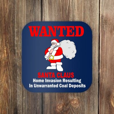 Wanted Santa Claus Home Invasion Coaster