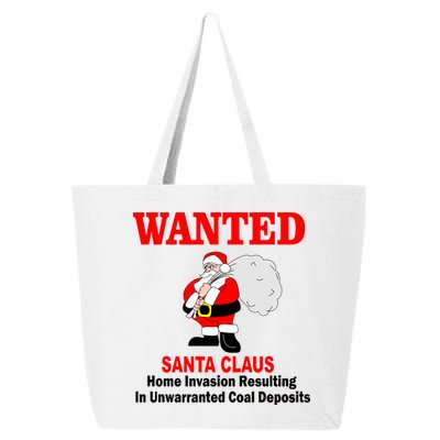 Wanted Santa Claus Home Invasion 25L Jumbo Tote