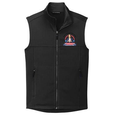 WhoS Afraid Of Little Funny Old Me Kamala Harris 2024 Collective Smooth Fleece Vest