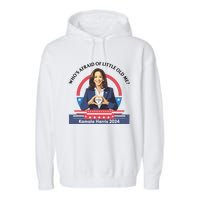 WhoS Afraid Of Little Funny Old Me Kamala Harris 2024 Garment-Dyed Fleece Hoodie