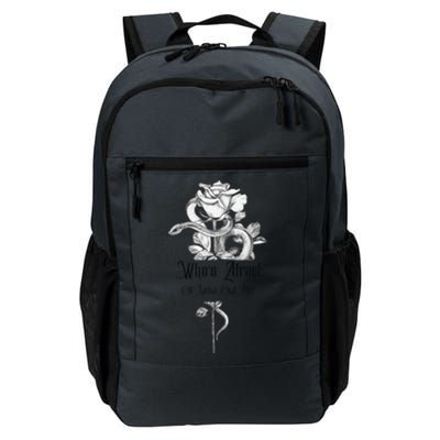 WhoS Afraid Of Little Old Me Snake Cool Confident Daily Commute Backpack