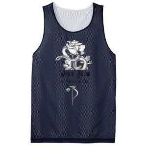 WhoS Afraid Of Little Old Me Snake Cool Confident Mesh Reversible Basketball Jersey Tank