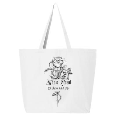 WhoS Afraid Of Little Old Me Snake Cool Confident 25L Jumbo Tote