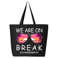 We Are On Break Summer Break Tropical 25L Jumbo Tote