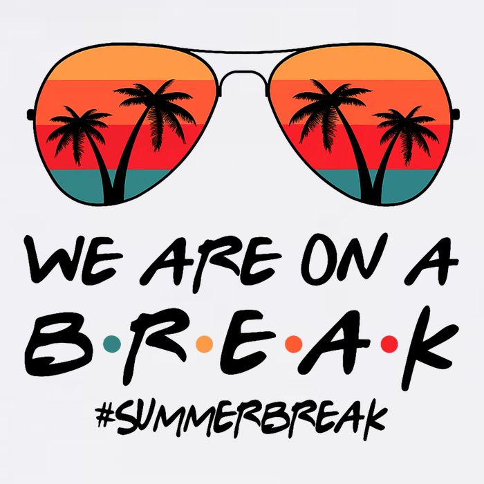 We Are On A Break Hello Summer Vibes Last Day Of School Wool Snapback Cap