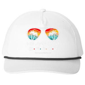 We Are On A Break Teacher Glasses Summer Break Hello Summer Snapback Five-Panel Rope Hat