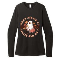 WhoS Afraid Of Little Funny Old Me Womens CVC Long Sleeve Shirt