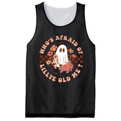 WhoS Afraid Of Little Funny Old Me Mesh Reversible Basketball Jersey Tank