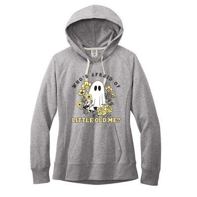 WhoS Afraid Of Little Old Me. Women's Fleece Hoodie