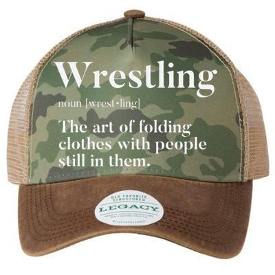 Wrestling  Art Of Folding Clothes With People In Them  Fun  Legacy Tie Dye Trucker Hat
