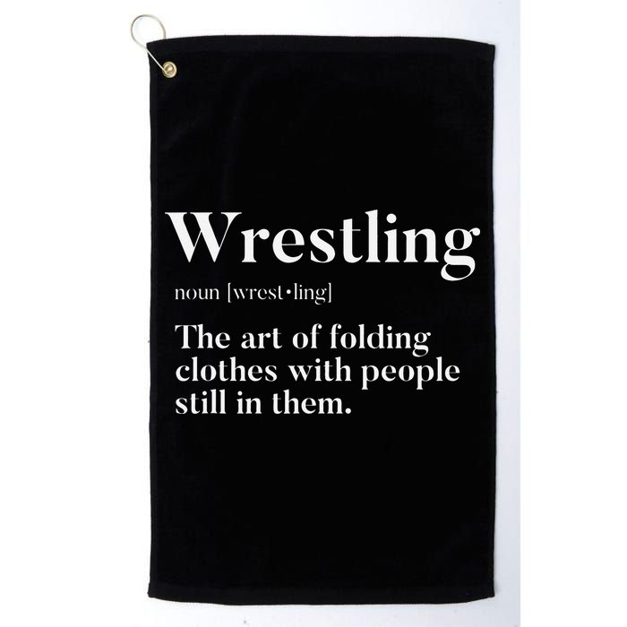 Wrestling  Art Of Folding Clothes With People In Them  Fun  Golf Towel
