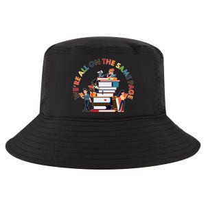 Were All One The Same Page Library Reading Fan Book Lover Cool Comfort Performance Bucket Hat