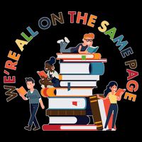 Were All One The Same Page Library Reading Fan Book Lover Full-Length Apron With Pockets
