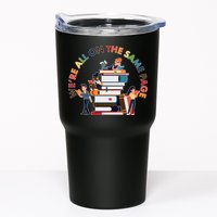 Were All One The Same Page Library Reading Fan Book Lover Tumbler