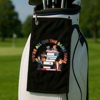 Were All One The Same Page Library Reading Fan Book Lover Golf Towel