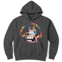 Were All One The Same Page Library Reading Fan Book Lover Hoodie