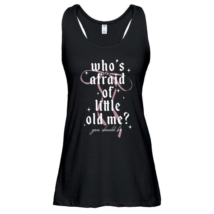 WhoS Afraid Of Little Old Me Ladies Essential Flowy Tank