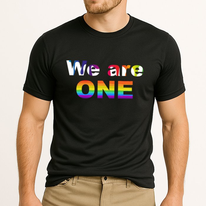 We Are One LGBTQ Cooling Performance Crew T-Shirt