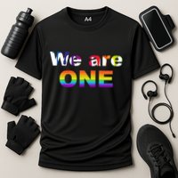 We Are One LGBTQ Cooling Performance Crew T-Shirt