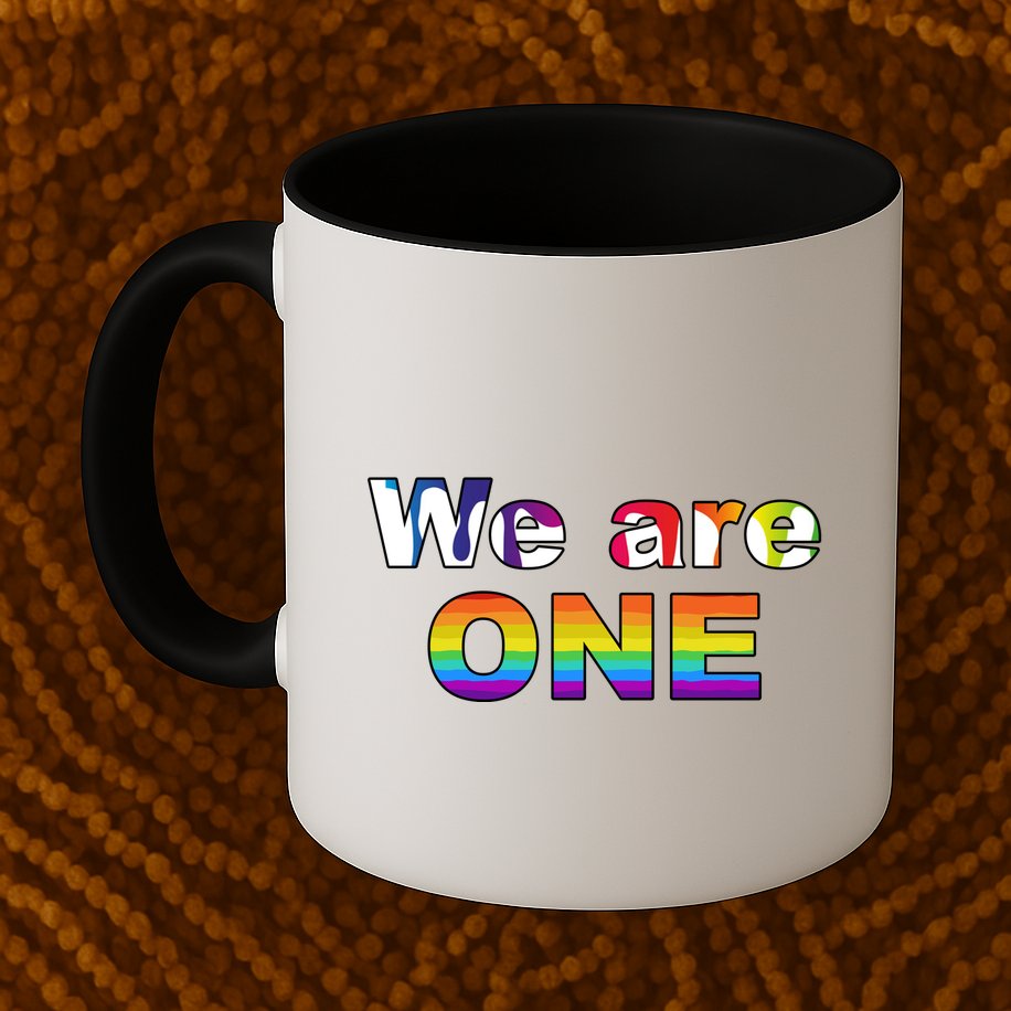 We Are One LGBTQ Mug