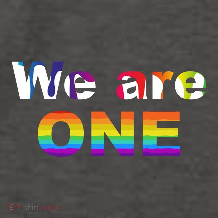 We Are One LGBTQ Vector Backpack