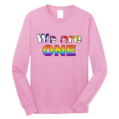 We Are One LGBTQ Long Sleeve Shirt