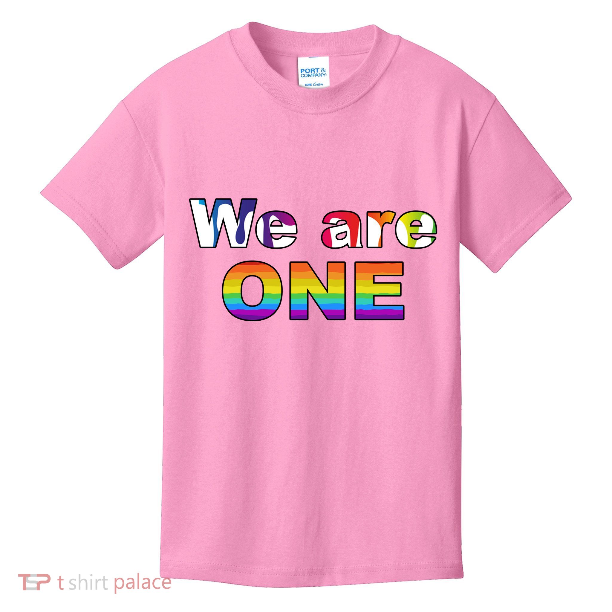 We Are One LGBTQ Kids T-Shirt