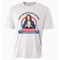 WhoS Afraid Of Little Funny Old Me Kamala Harris 2024 Cooling Performance Crew T-Shirt