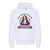 WhoS Afraid Of Little Funny Old Me Kamala Harris 2024 Premium Hoodie