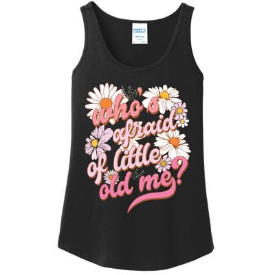 Whos Afraid Of Little Funny Old Me Ladies Essential Tank