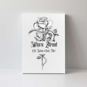 WhoS Afraid Of Little Old Me Snake Cool Confident Women Canvas