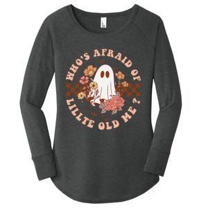 WhoS Afraid Of Little Funny Old Me Women's Perfect Tri Tunic Long Sleeve Shirt