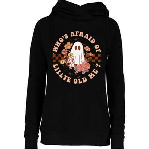 WhoS Afraid Of Little Funny Old Me Womens Funnel Neck Pullover Hood