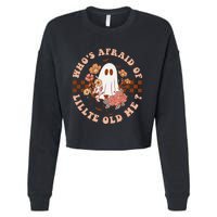 WhoS Afraid Of Little Funny Old Me Cropped Pullover Crew