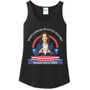 WhoS Afraid Of Little Funny Old Me Kamala Harris 2024 Ladies Essential Tank