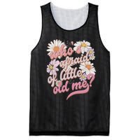 WhoS Afraid Of Little Old Me Humor Mesh Reversible Basketball Jersey Tank