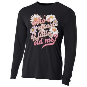 WhoS Afraid Of Little Old Me Humor Cooling Performance Long Sleeve Crew