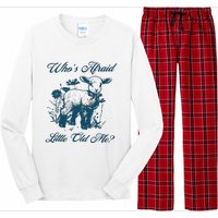 Whos Afraid Of Little Old Me Long Sleeve Pajama Set