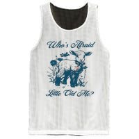 Whos Afraid Of Little Old Me Mesh Reversible Basketball Jersey Tank